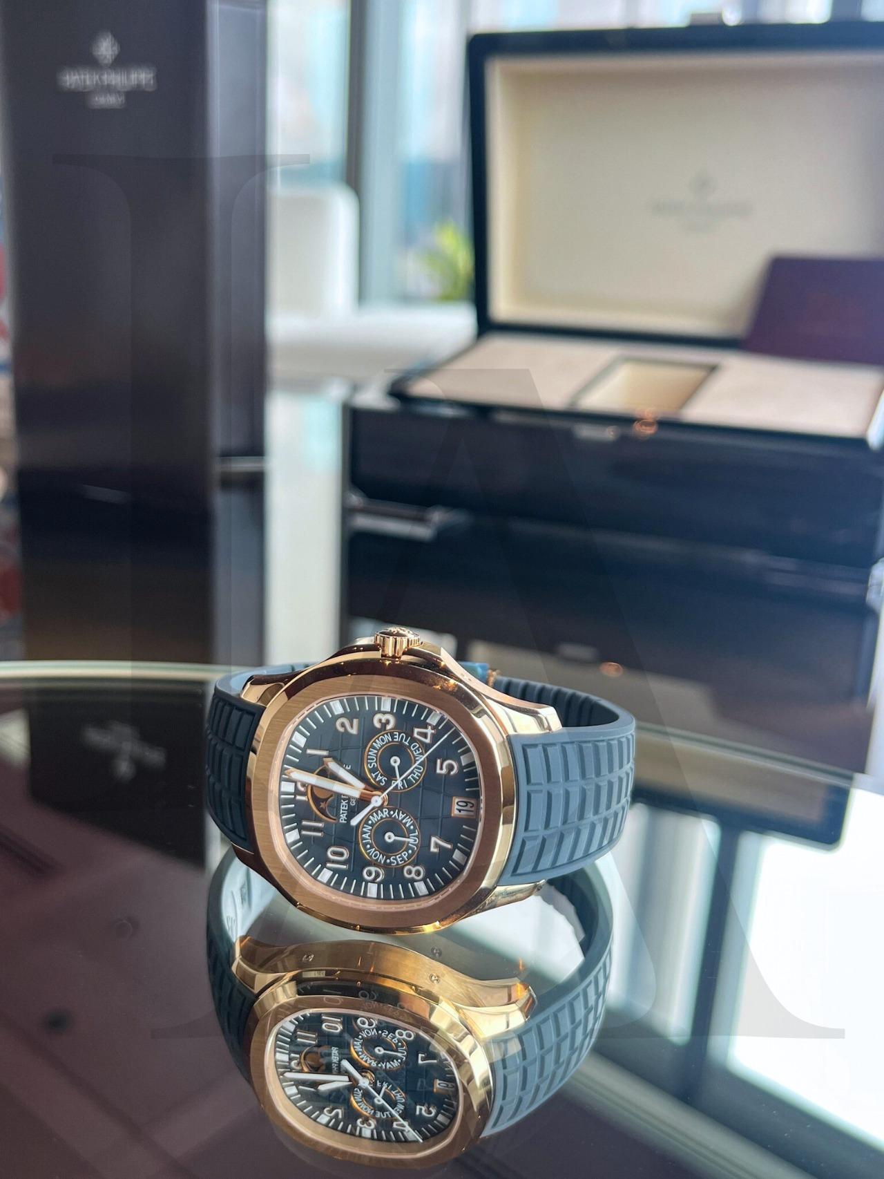 Patek Philippe Aquanaut Luce | 5261R-001 | 藍灰色錶面